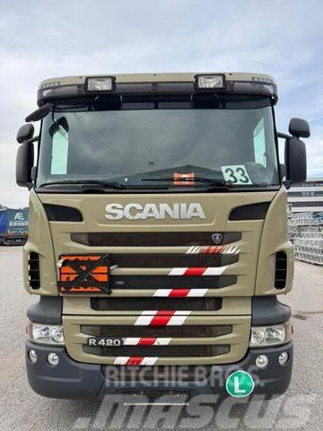 Scania R420 ADR 14000L BENZIN D HEIZ TANKWAGEN RETARDER Automobilinės cisternos