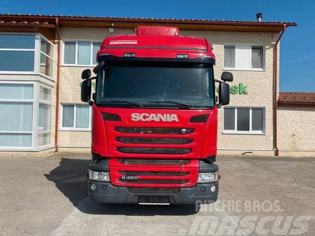 Scania R490 opticruise 2pedalls,retarder,E6 vin 666 Naudoti vilkikai
