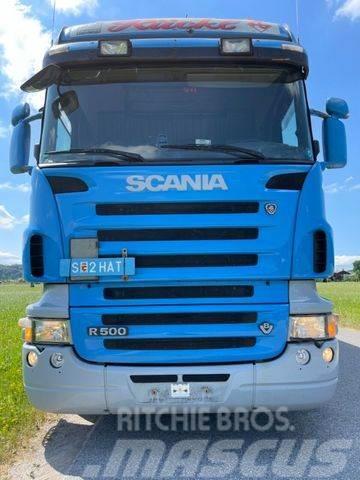 Scania R500 V8 Top Lkw aus erster Hand ohne Anhänger Savivarčių priekabų vilkikai