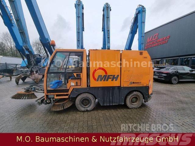 Schmidt AEBI Bougie MFH 2200 / Kehrmaschine / Šlavimo sunkvežimiai