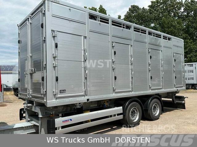 Schmitz Cargobull BDF Menke Einstock &quot;Neu Tandem Gyvulių pervežimo technika