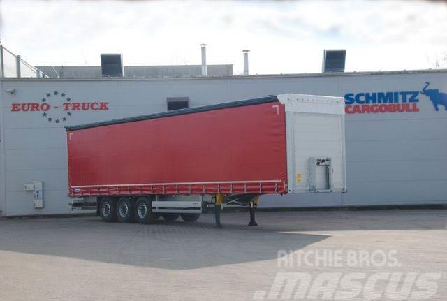 Schmitz Cargobull SCS 2023, lifting axle Tentinės puspriekabės