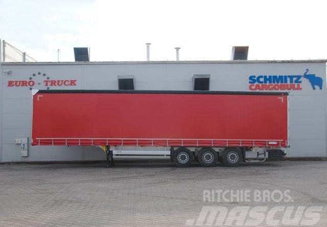 Schmitz Cargobull SCS 2023, lifting axle Tentinės puspriekabės