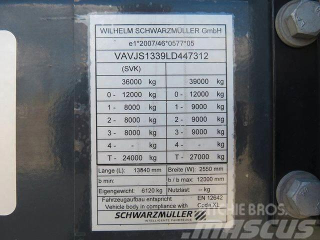 Schwarzmüller S 1*J-Serie*Standart*Lift Achse*XL Code* Tentinės puspriekabės