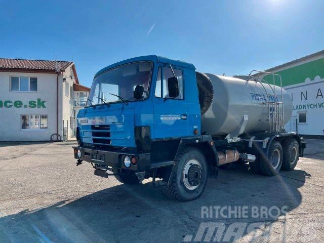 Tatra 815 6x6 stainless tank-drinking water 11m3,858 Kombinuotos paskirties / vakuuminiai sunkvežimiai