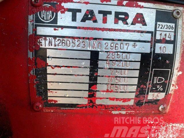 Tatra 815 threesided kipper 6x6 manual EURO 2 vin 607 Savivarčių priekabų vilkikai
