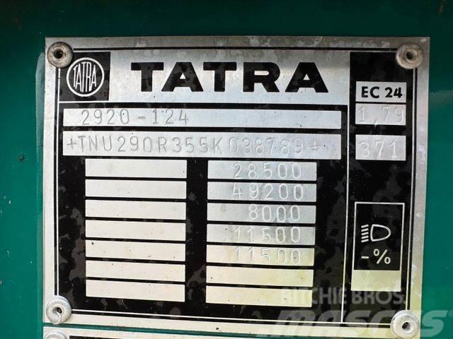 Tatra T 815 woodtransporter 6x6, crane+WILD 789+101 Miškovežių vilkikai