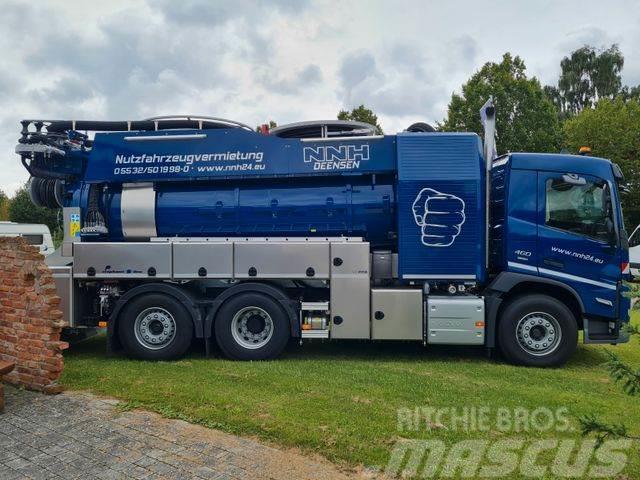 Volvo FFG 6X2 / elephant multi 11.003 / VERMIETUNG! Kombinuotos paskirties / vakuuminiai sunkvežimiai