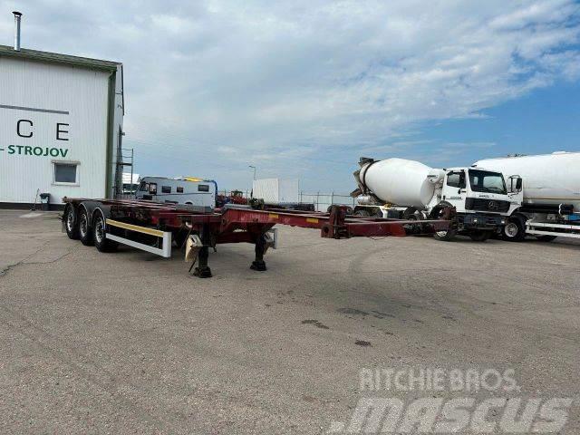 Wielton trailer for containers vin 636 Žemo iškrovimo puspriekabės