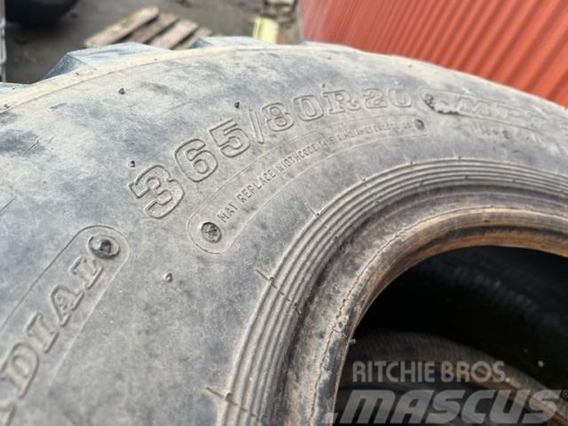 Michelin 365-80-20 TIL MINIGED Padangos, ratai ir ratlankiai