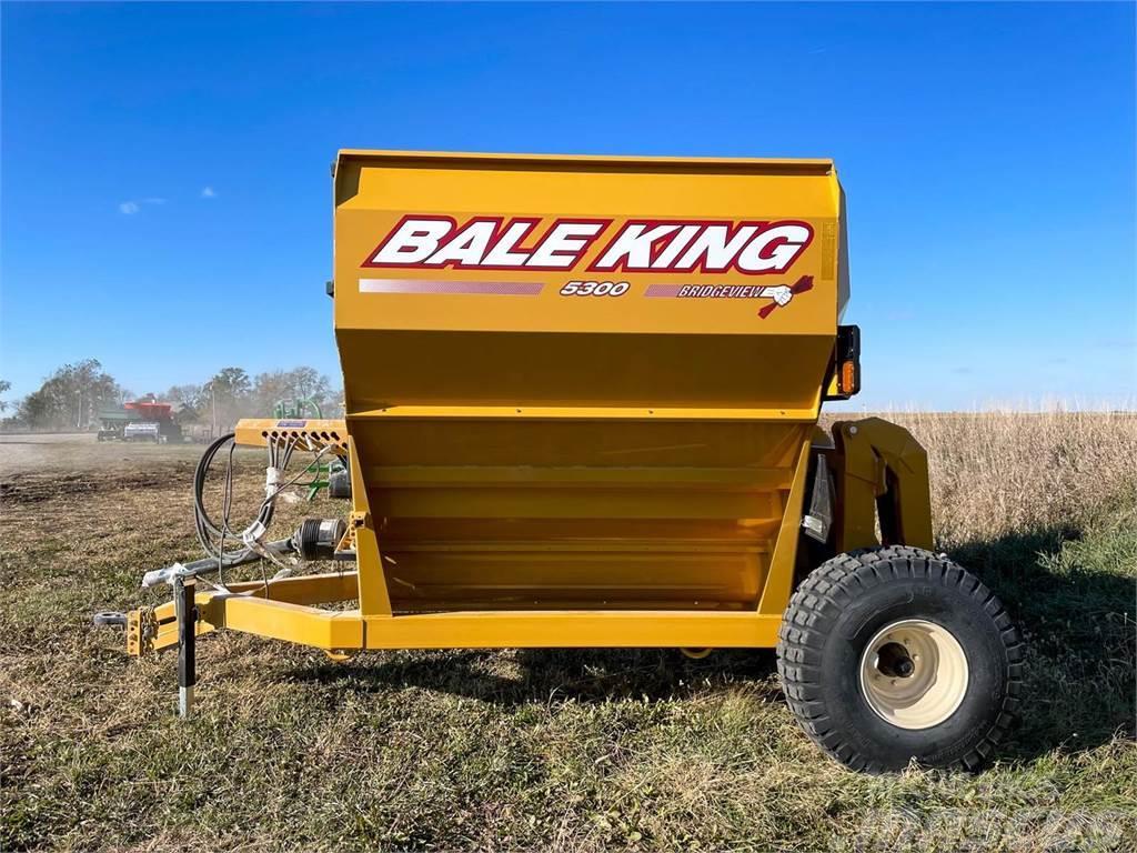Bale King 5300 Ryšulių smulkinimo, pjaustymo ir išvyniojimo įrenginiai