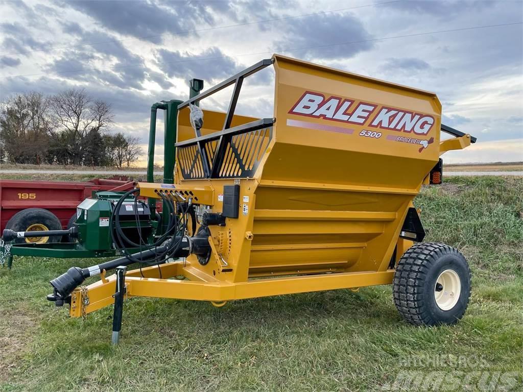 Bale King 5300 Ryšulių smulkinimo, pjaustymo ir išvyniojimo įrenginiai
