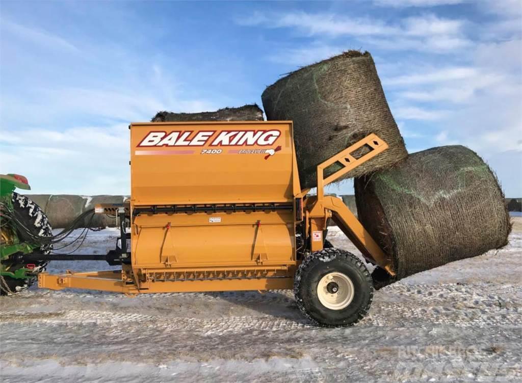 Bale King 7400 Ryšulių smulkinimo, pjaustymo ir išvyniojimo įrenginiai