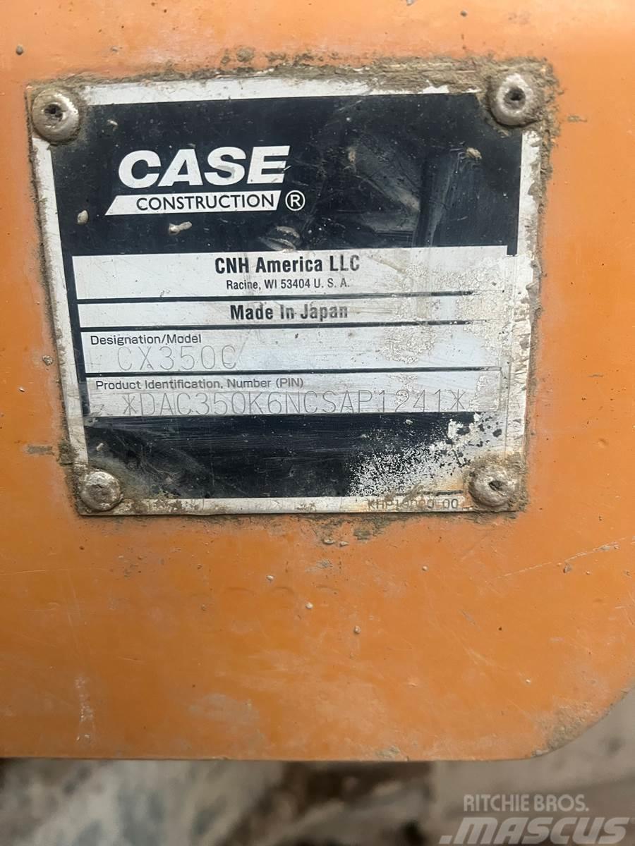 CASE CX350C Vikšriniai ekskavatoriai