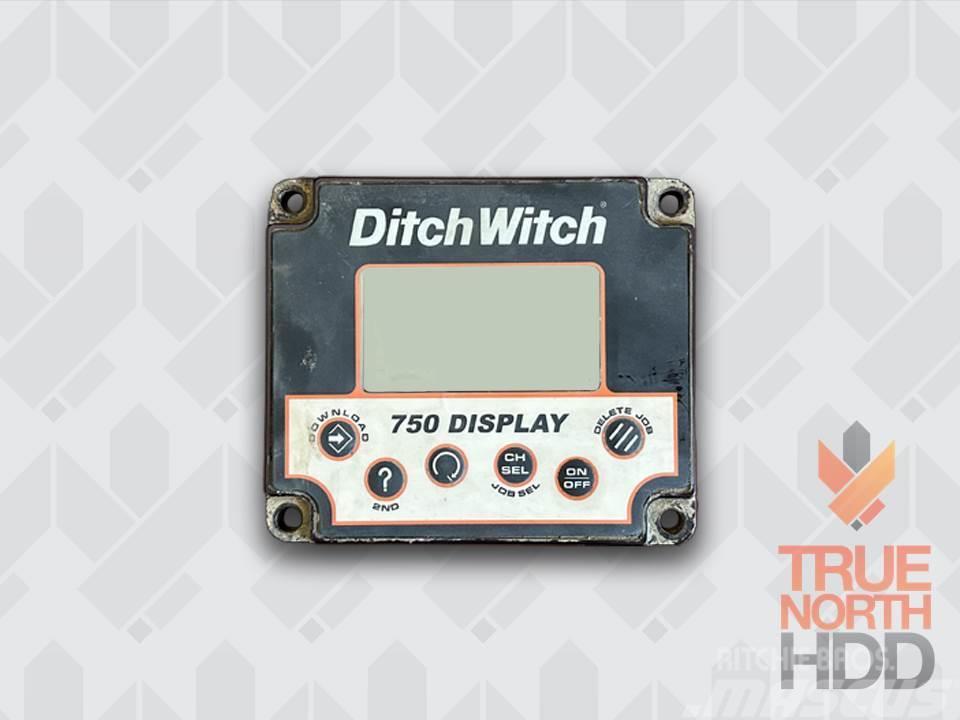 Ditch Witch 750 Display Gręžimo įranga ir atsarginės dalys
