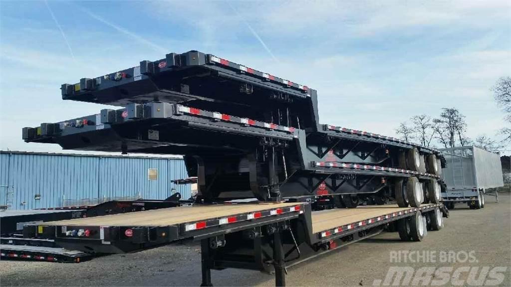 Dorsey BEAVERTAIL DROP Bortinių sunkvežimių priekabos su nuleidžiamais bortais