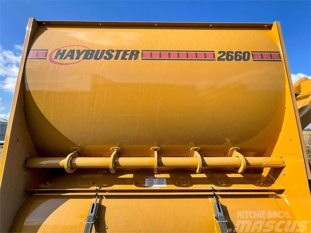 Haybuster 2660 Ryšulių smulkinimo, pjaustymo ir išvyniojimo įrenginiai