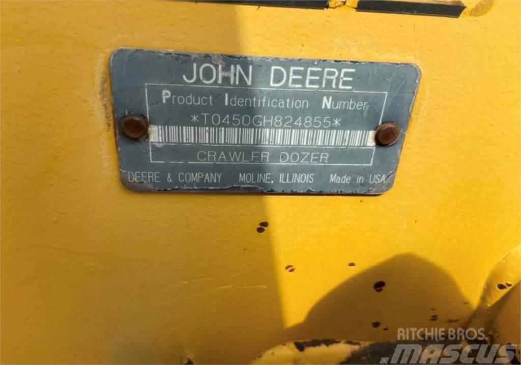 John Deere 450G Vikšriniai buldozeriai