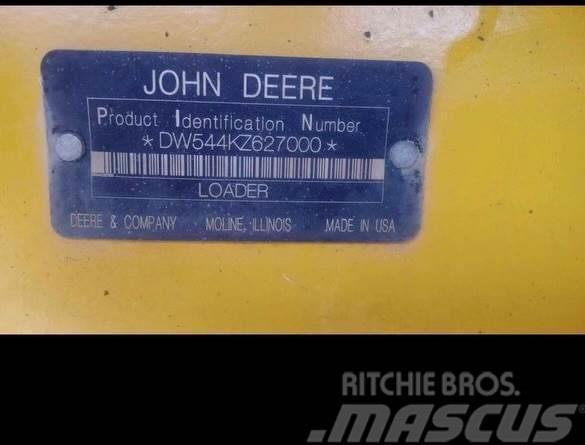 John Deere 544K Naudoti ratiniai krautuvai