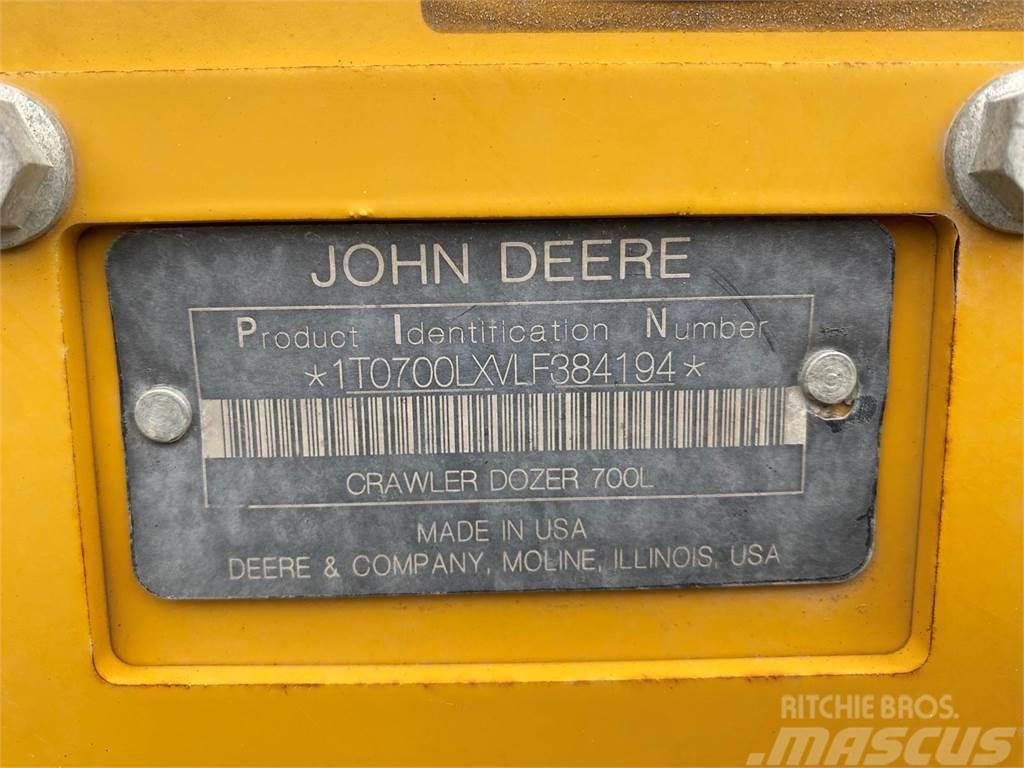 John Deere 700L LGP Vikšriniai buldozeriai