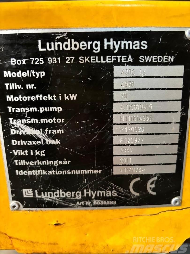 Lundberg 4200 LS HIGH SPEED Naudoti ratiniai krautuvai
