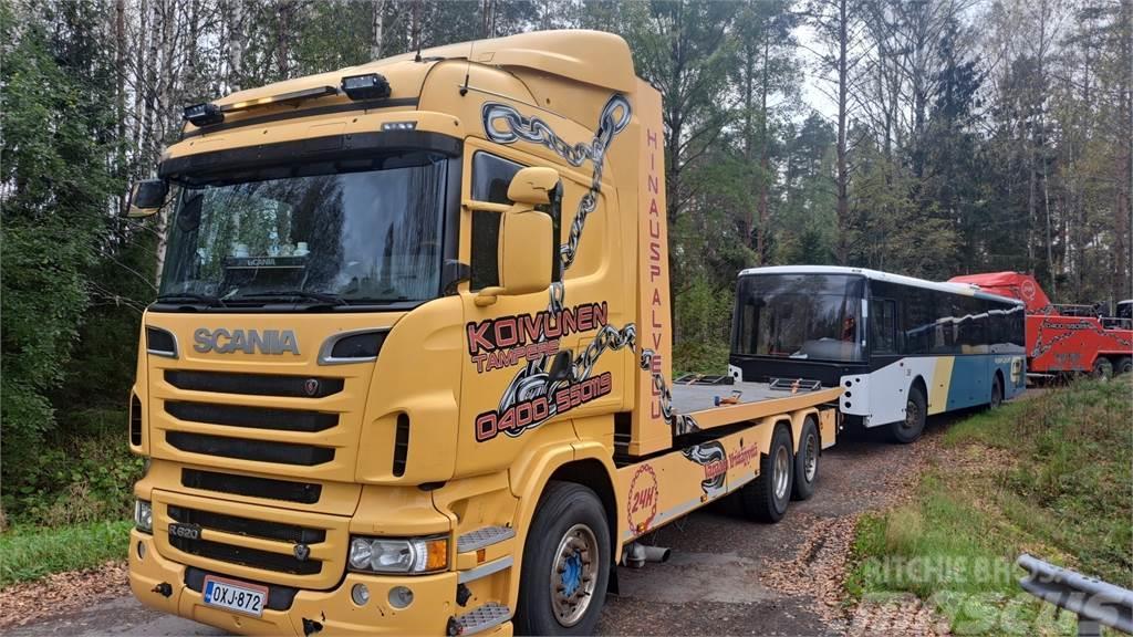 Scania R620 lavaraskas hinuri Autovežių priekabos