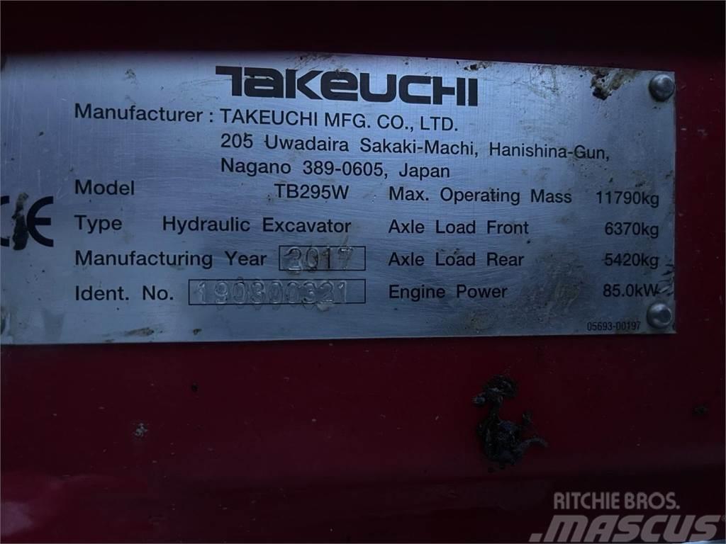 Takeuchi TB295 W Ratiniai ekskavatoriai