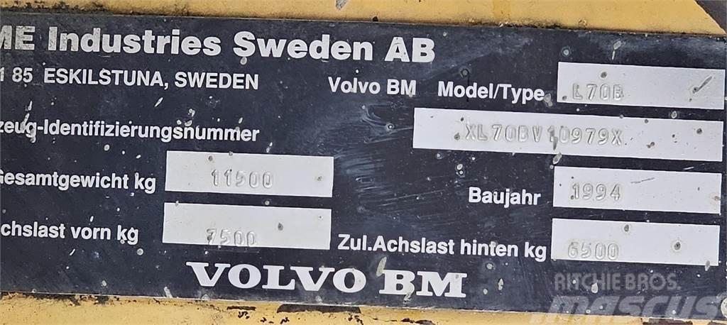 Volvo BM L 70 B Naudoti ratiniai krautuvai