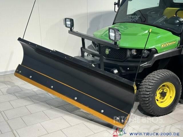 John Deere Gator XUV 865M 4x4 3 Sitzer+Schneeschild+Kipper Kiti naudoti traktorių priedai