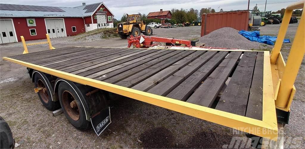  Bal/trp vagn Närko 16 ton Bendrosios paskirties priekabos
