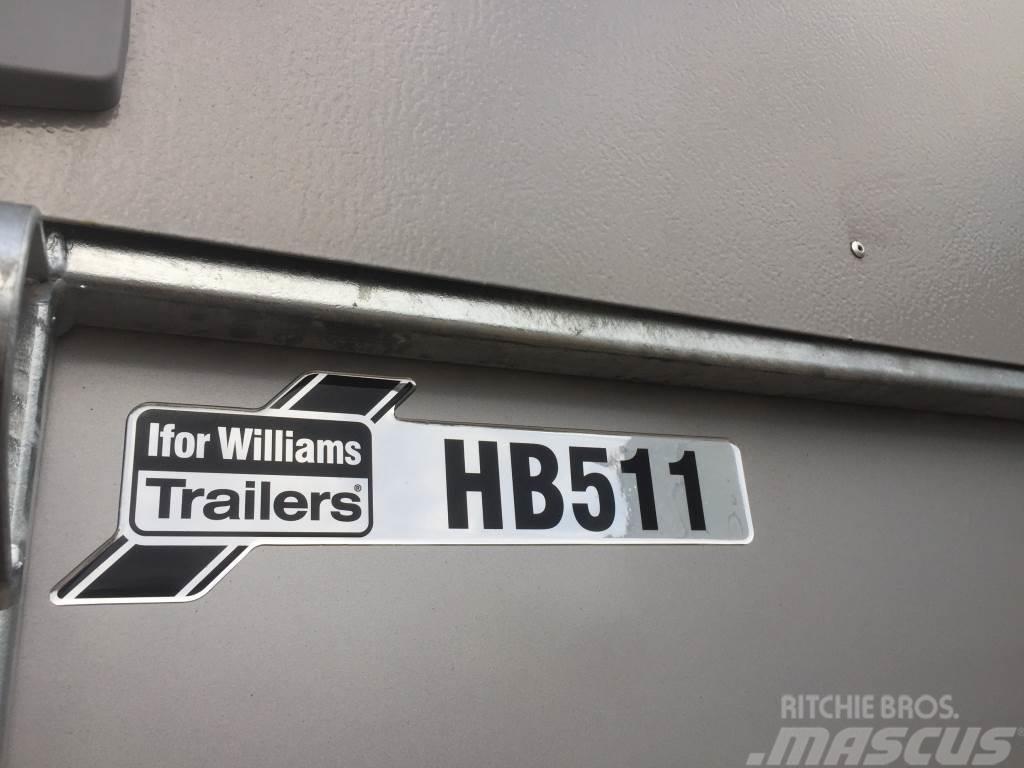 Ifor Williams HB511 horse box trailer Bendrosios paskirties priekabos