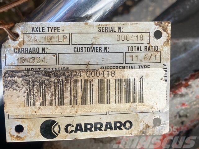 Carraro 50HX Važiuoklė ir suspensija