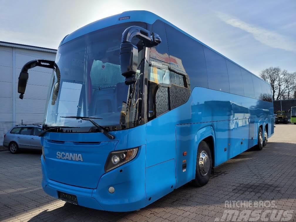 Scania HIGER TOURING HD; KLIMA; seats 57; 13,7m; EURO 5 Tarpmiestiniai autobusai