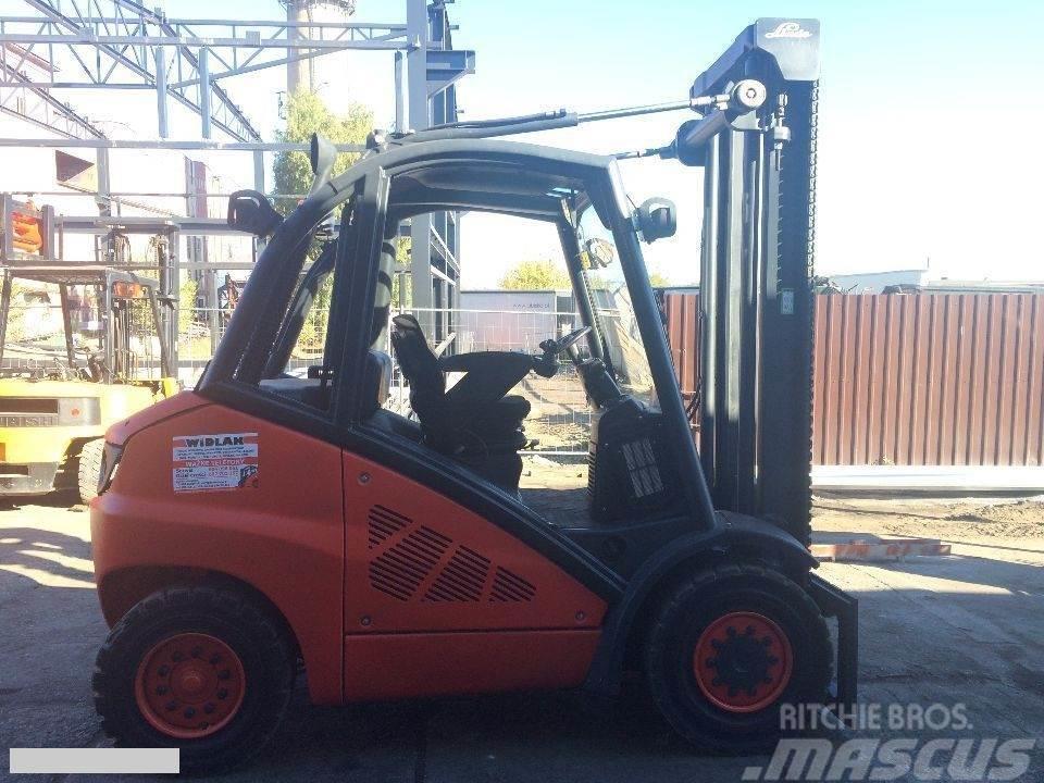 Linde [2010] LINDE H45D DIESEL 4,5t side shift Dyzeliniai krautuvai