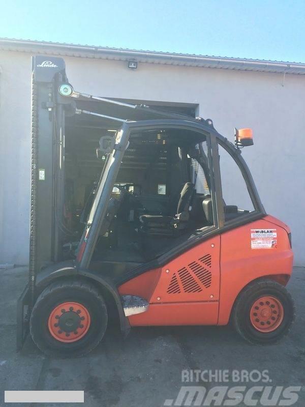 Linde [2016] Linde H45D 4,5t diesel side shift Dyzeliniai krautuvai