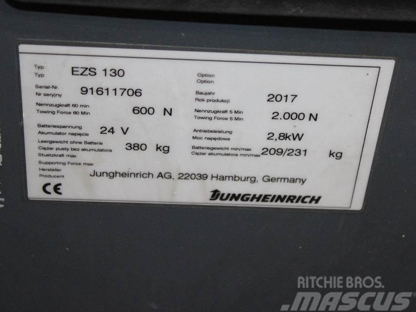 Jungheinrich EZS 130 Buksyravimo vilkikai
