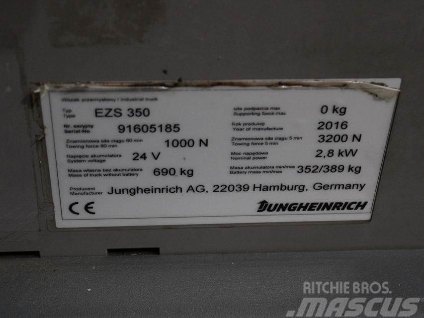 Jungheinrich EZS 350 L Buksyravimo vilkikai