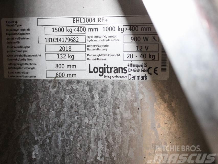 Logitrans EHL 1004 RF-Plus Mažų aukščių keltuvai