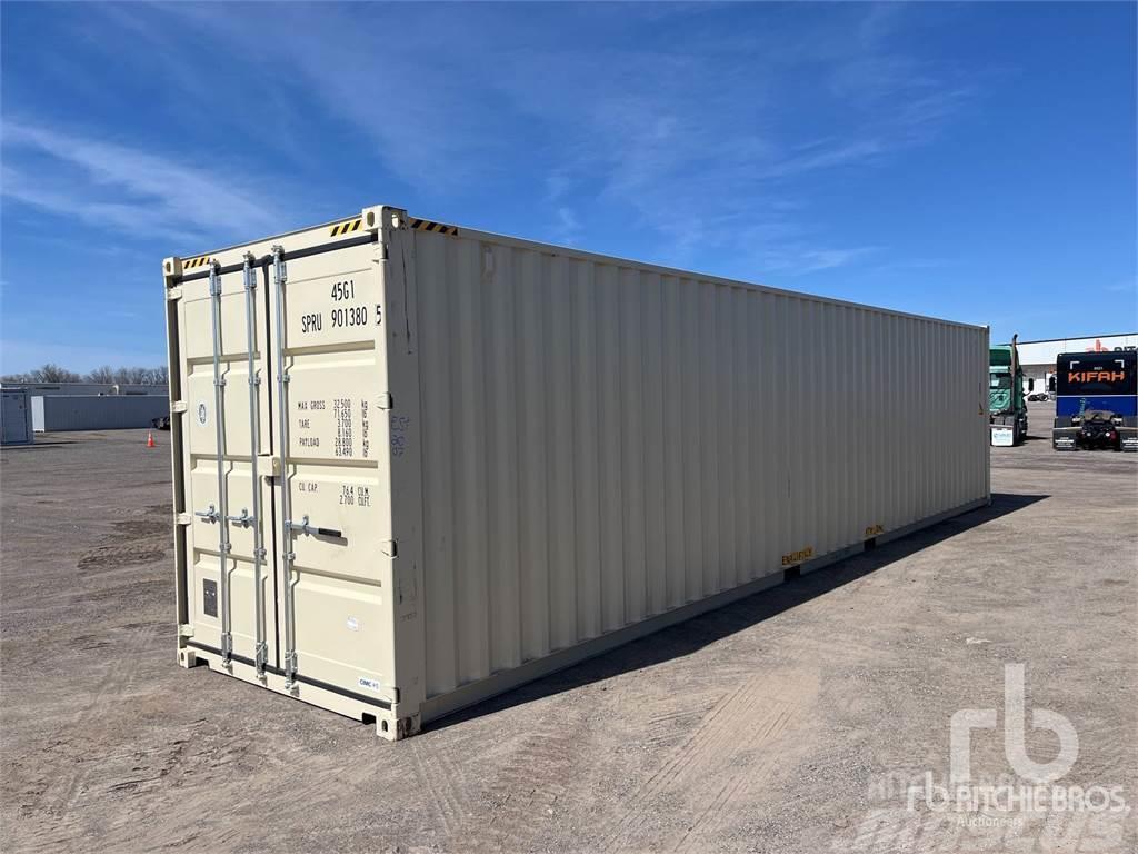  40 ft One-Way High Cube Specialūs konteineriai