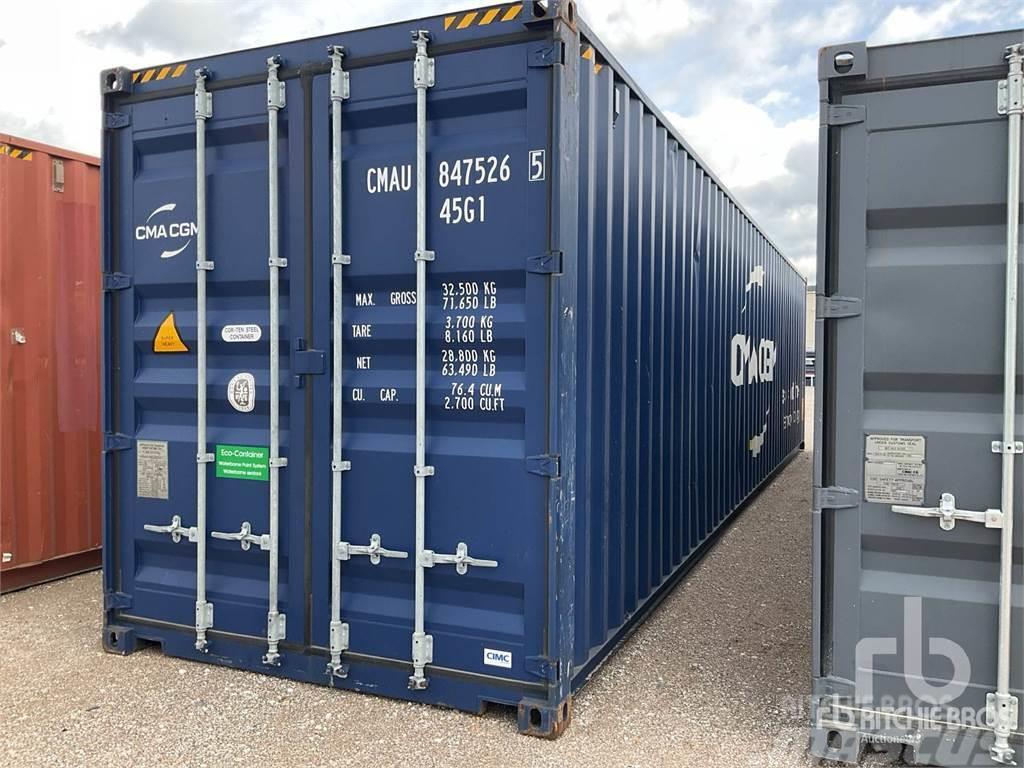 CIMC 40 ft High Cube Specialūs konteineriai