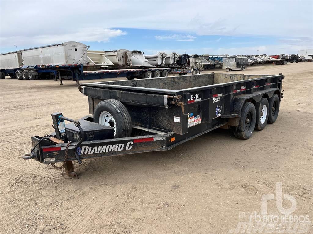 Diamond C 16 ft Tri/A Dump Autovežių priekabos