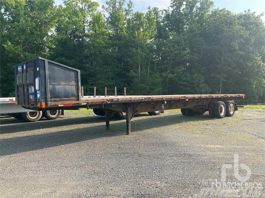Dorsey 45 ft T/A Bortinių sunkvežimių priekabos su nuleidžiamais bortais