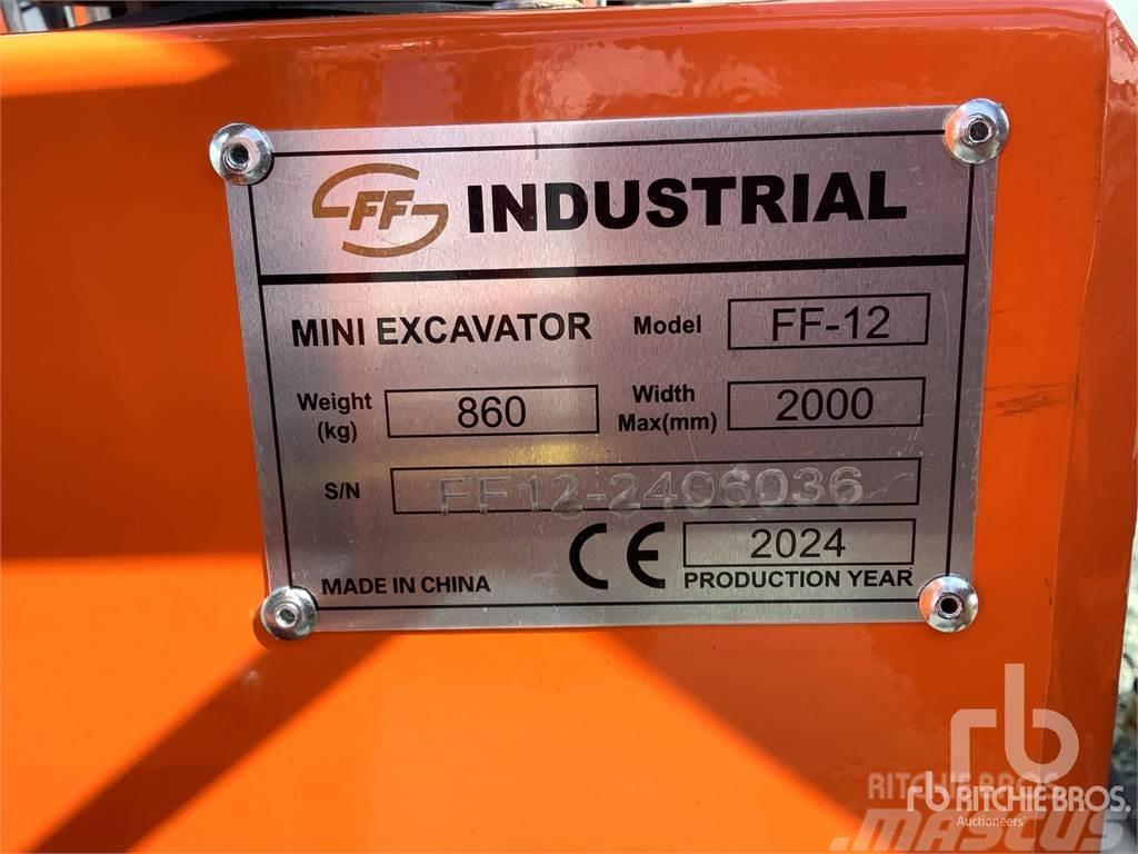  FF INDUSTRIAL FF-12 Mini ekskavatoriai < 7 t
