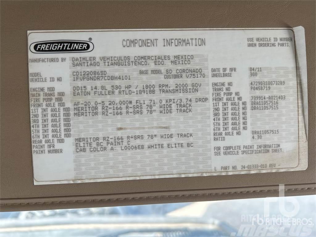 Freightliner CORONADO Kombinuotos paskirties / vakuuminiai sunkvežimiai