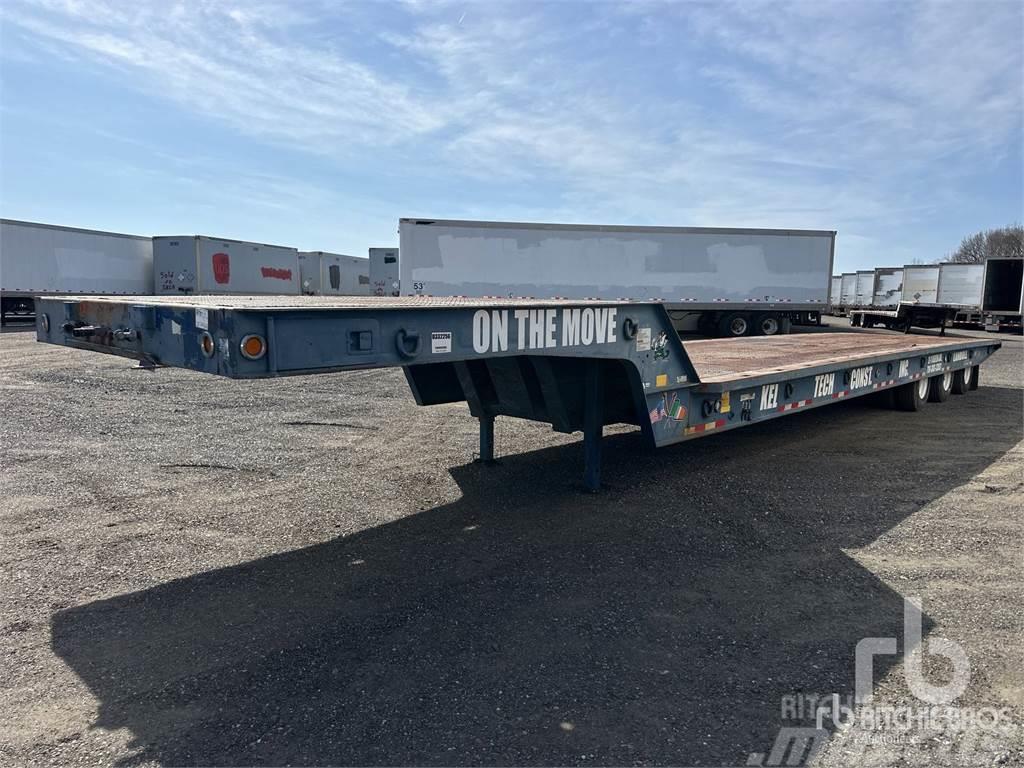 Landoll 48 ft Tri/A Bortinių sunkvežimių priekabos su nuleidžiamais bortais