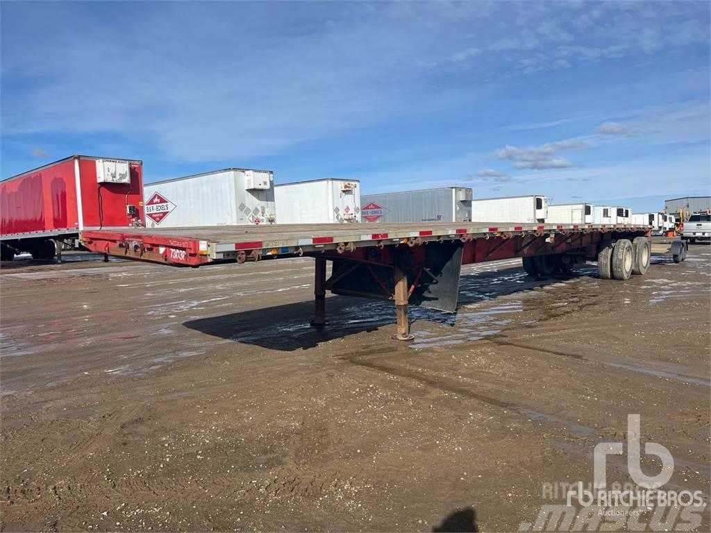 Lode King 48 ft T/A Spread Axle Bortinių sunkvežimių priekabos su nuleidžiamais bortais