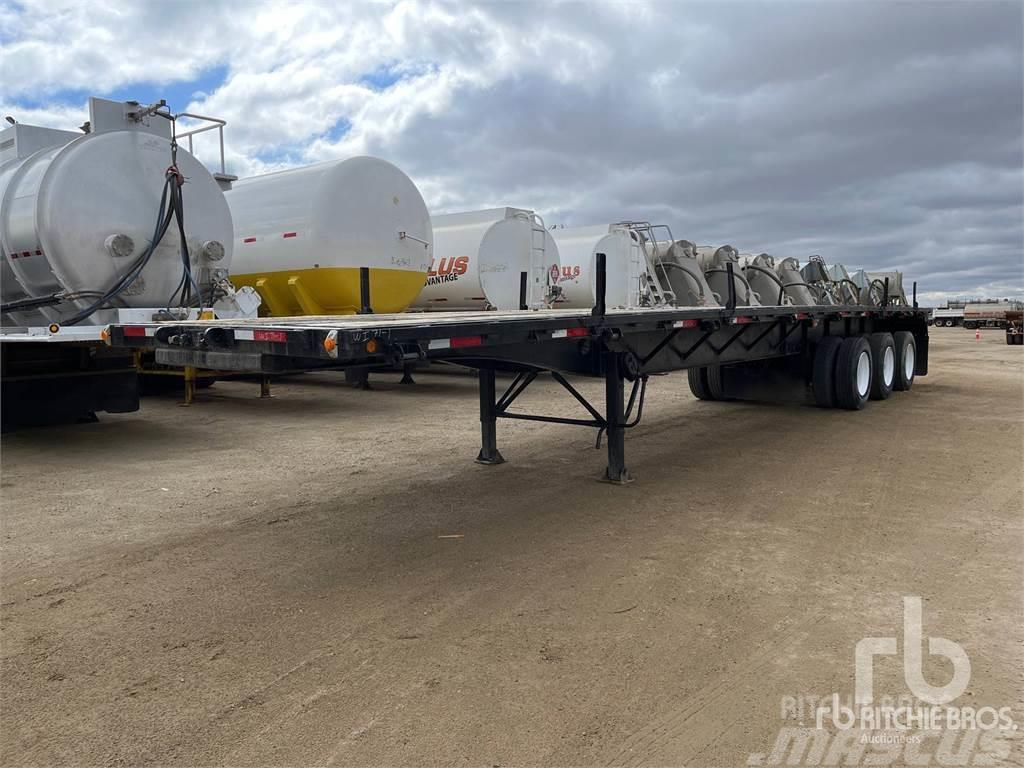 Lode King 48 ft Tri/A Bortinių sunkvežimių priekabos su nuleidžiamais bortais