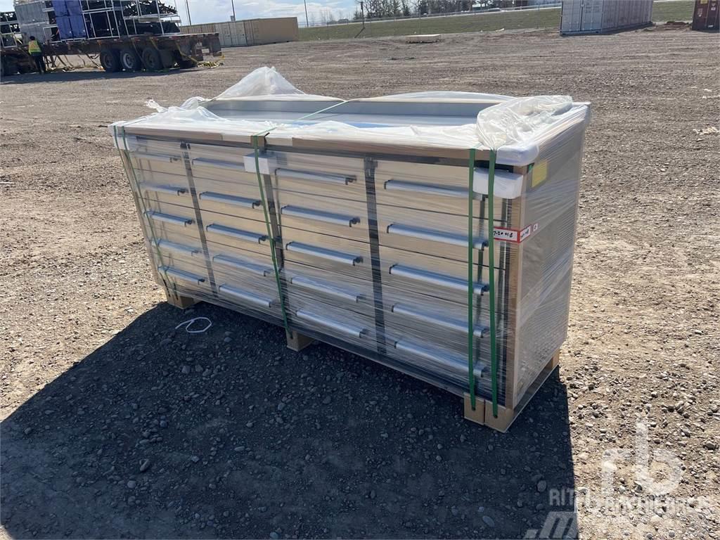 Suihe 7 ft 4 in 20-Drawer Stainless S ... Kita