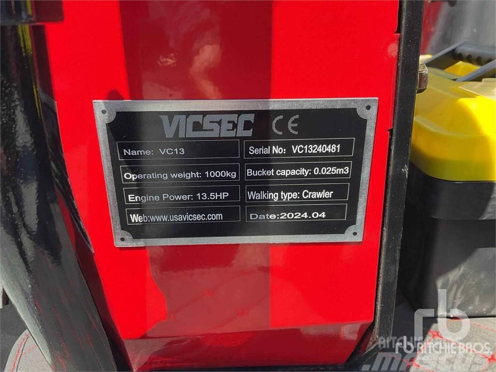  VICSEC VC13 Mini ekskavatoriai < 7 t