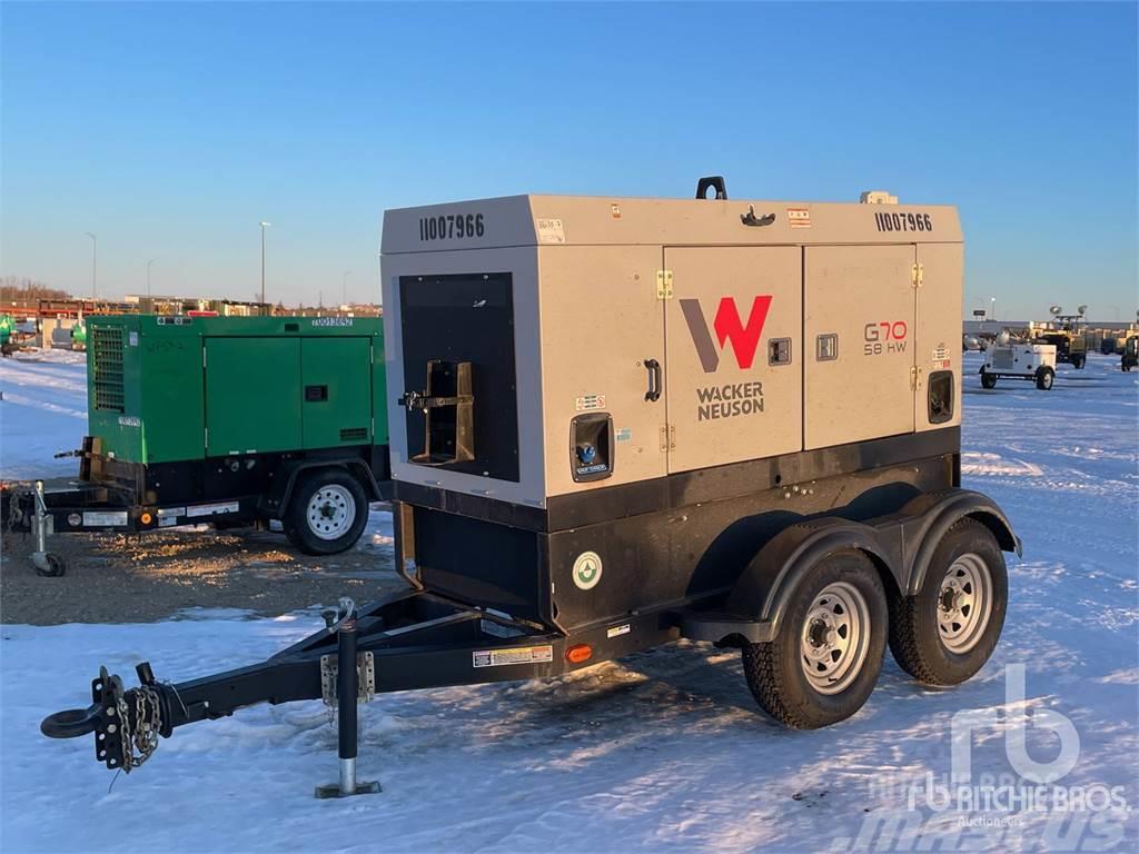 Wacker Neuson G70 Dyzeliniai generatoriai